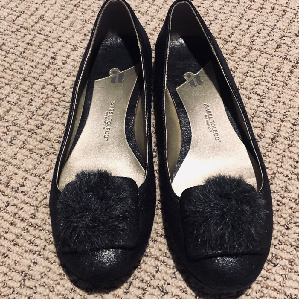 Isabel Toledo Black Flats
